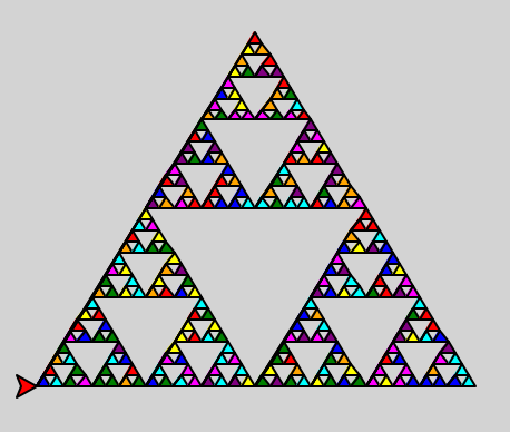 Triangle de Sierpinski